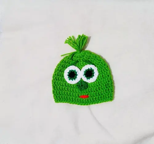 Touca Grinch em Crochê