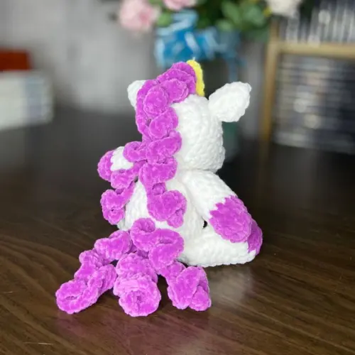 Unicórnio de Crochê Amigurumi
