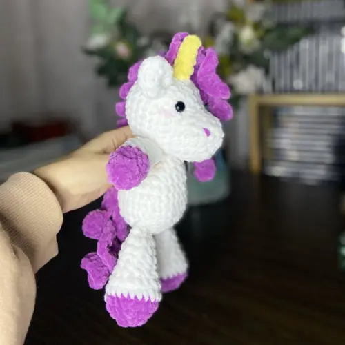 Unicórnio de Crochê Amigurumi