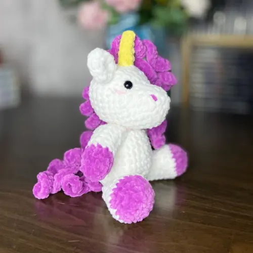 Unicórnio de Crochê Amigurumi