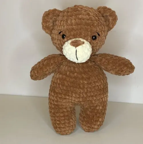 Ursinho Pooh de Crochê Amigurumi