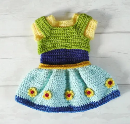 Vestido Anna Frozen