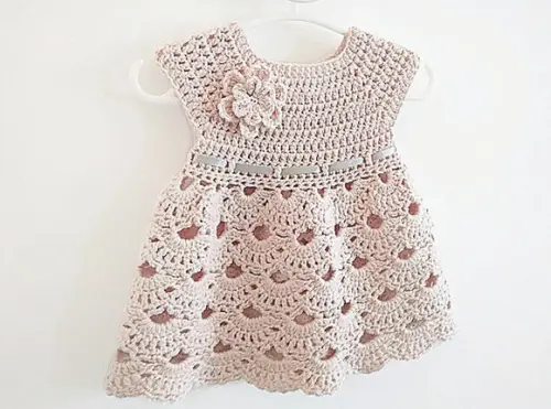 Vestido croche Lívia