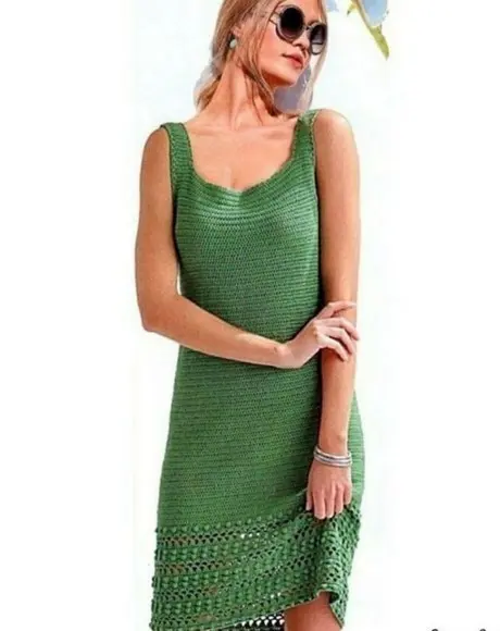 Vestido de Crochê
