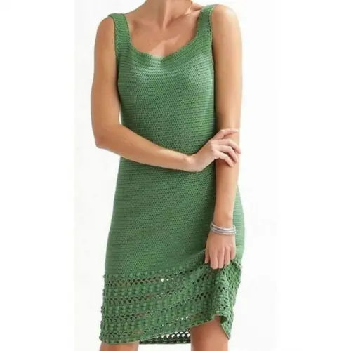 Vestido de Crochê