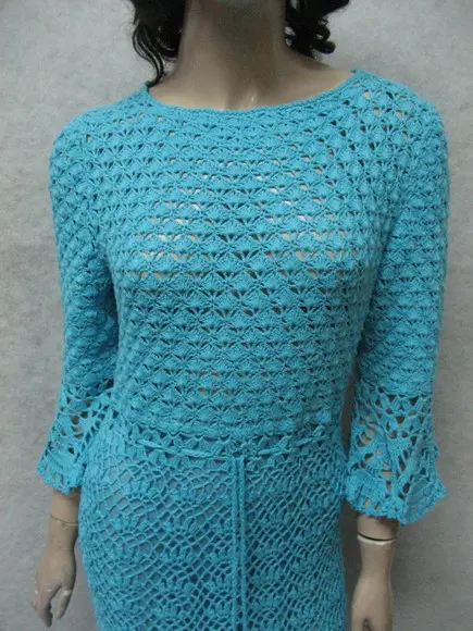 Vestido de Crochê