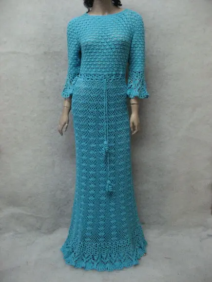 Vestido de Crochê