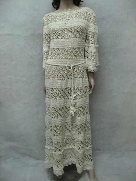 Vestido de Crochê