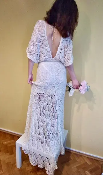 Vestido de Crochê