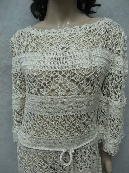 Vestido de Crochê