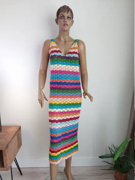 Vestido de Crochê