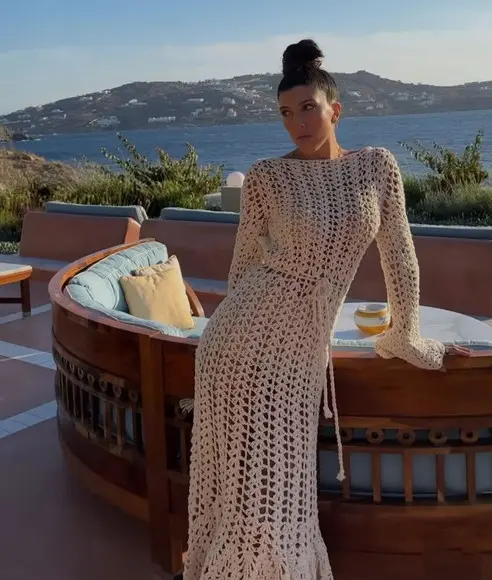 Vestido de Crochê