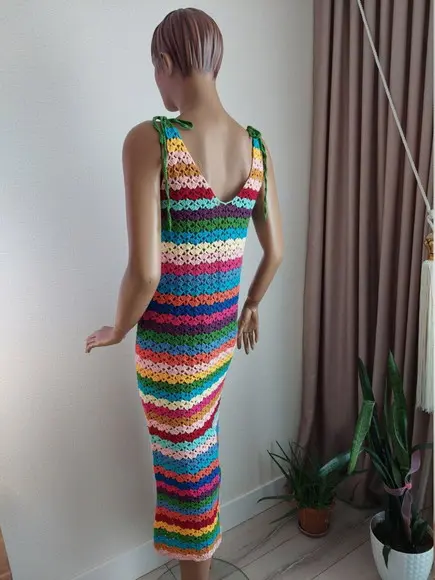 Vestido de Crochê