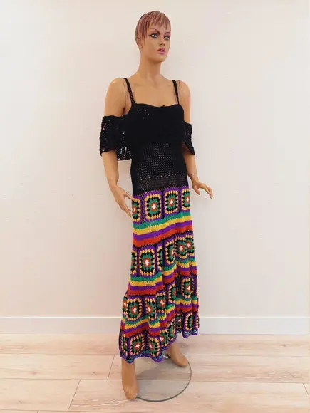 Vestido de Crochê