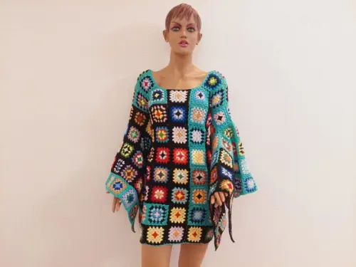 Vestido de Crochê