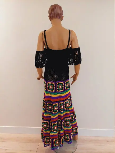 Vestido de Crochê
