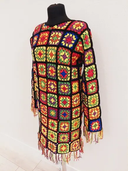 Vestido de Crochê