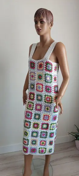 Vestido de Crochê