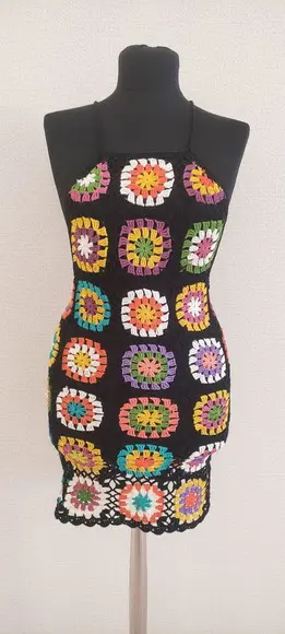 Vestido de Crochê