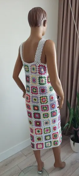 Vestido de Crochê