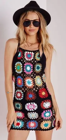 Vestido de Crochê