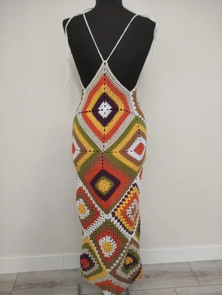 Vestido de Crochê