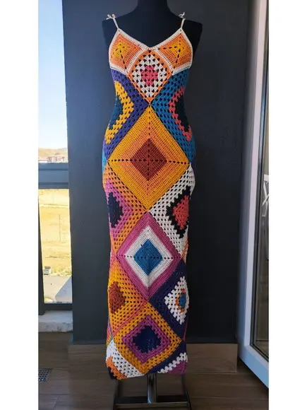 Vestido de Crochê