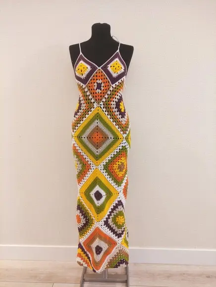 Vestido de Crochê