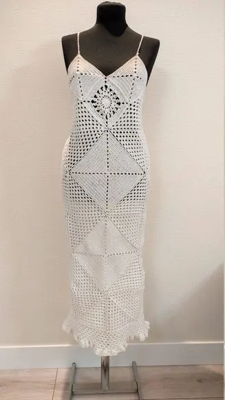 Vestido de Crochê