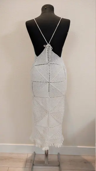Vestido de Crochê