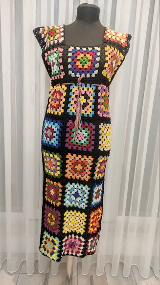 Vestido de Crochê