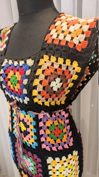 Vestido de Crochê