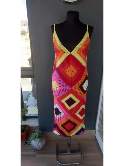 Vestido de Crochê