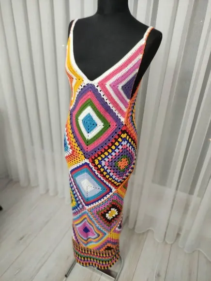 Vestido de Crochê