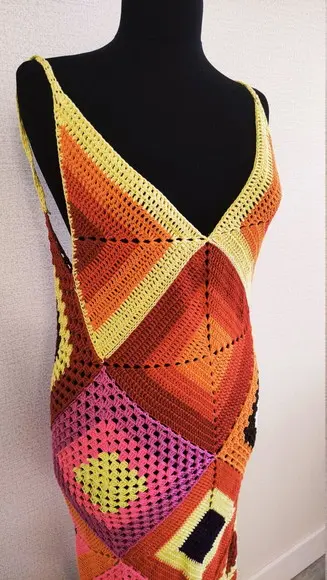 Vestido de Crochê
