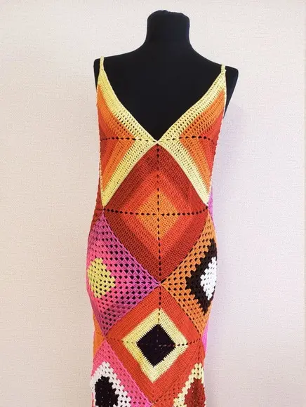 Vestido de Crochê