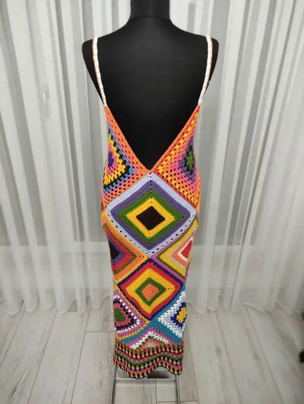 Vestido de Crochê