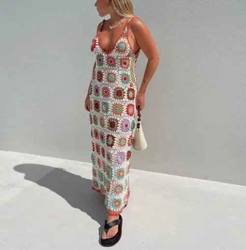 Vestido de Crochê
