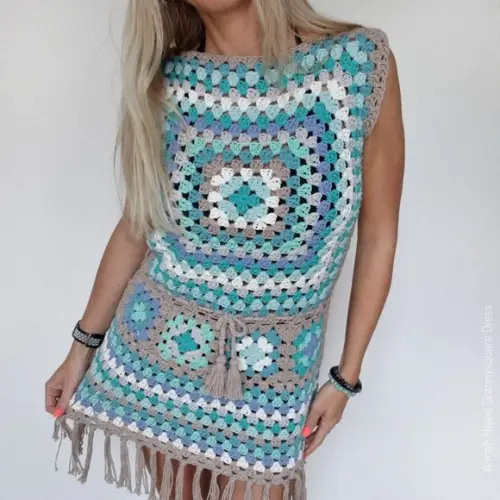 Vestido de Crochê