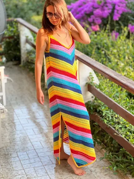 Vestido de Crochê