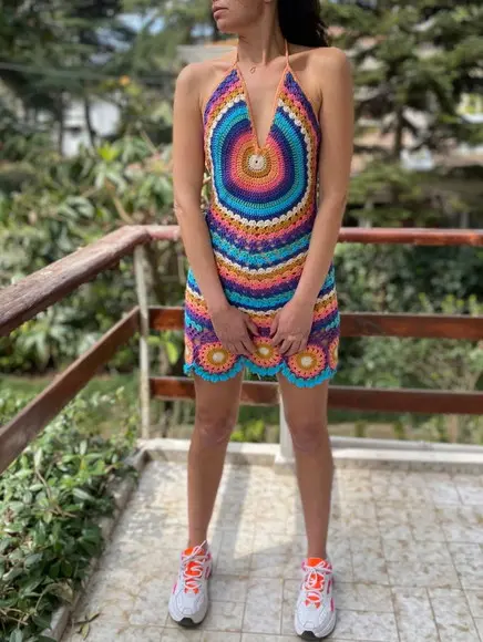 Vestido de Crochê