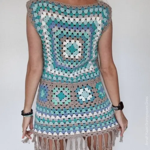 Vestido de Crochê