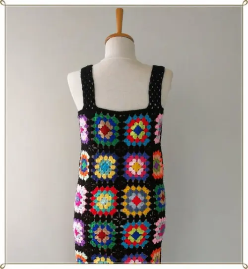 Vestido de Crochê