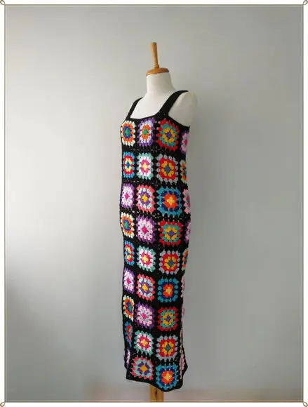 Vestido de Crochê