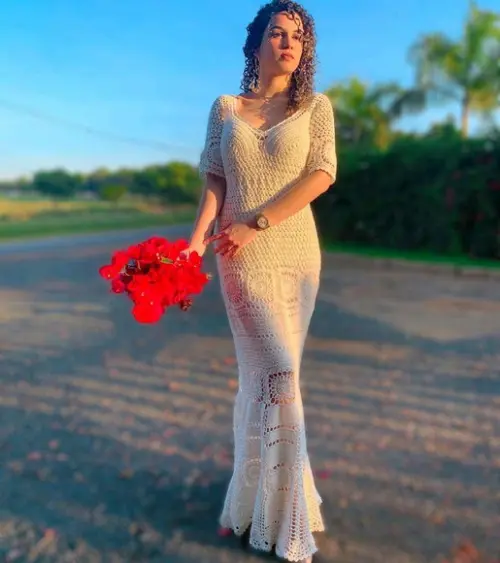 Vestido de Crochê