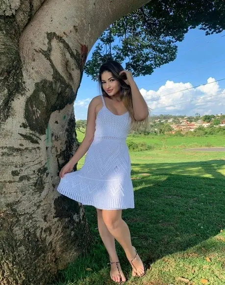 Vestido de Crochê
