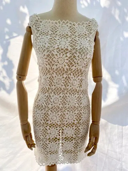 Vestido de Crochê