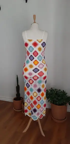 Vestido De Crochê