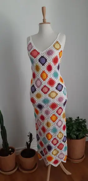 Vestido De Crochê