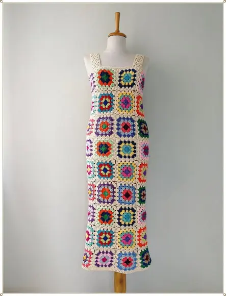 Vestido De Crochê